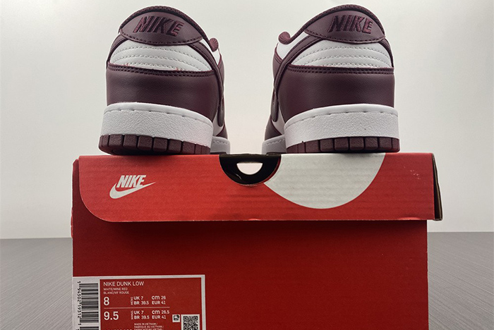 Nike Dunk Low “Bordeaux” DD1503-108