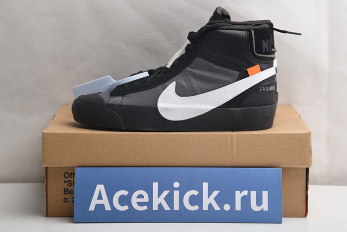 Off-White  Nike Blazer Black AA3832-001