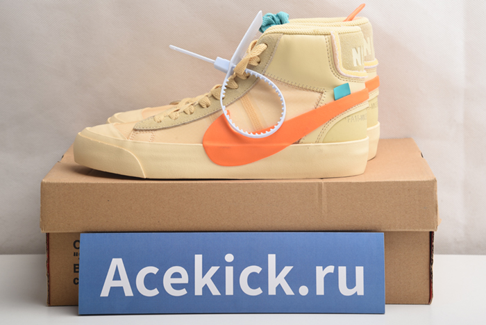 Off-White  x Nike Blazer Studio Mid ''All Hallows Eve'' AA3832-700
