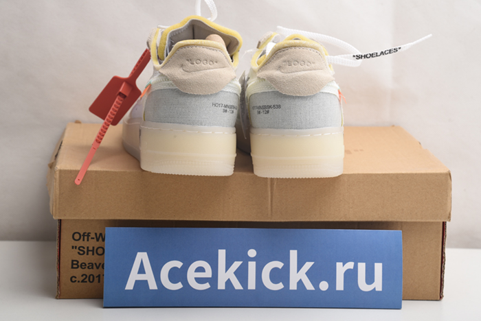 NIKE AIR FORCE 1 LOW Off-White  All White AO4606-100