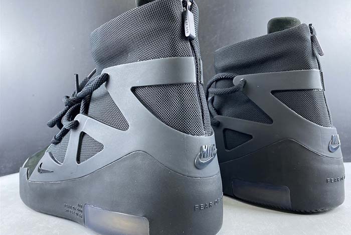 NIKE CONFIRMS AIR FEAR OF GOD 1 “TRIPLE BLACK” AR4237-005
