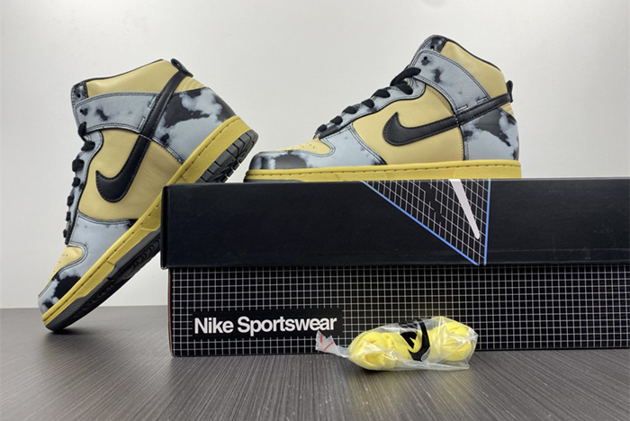 Nike Dunk High 1985 SP "Black Acid Wash" DD9404-700