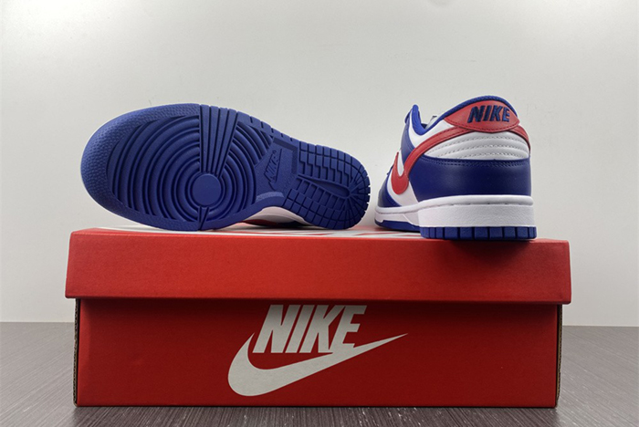Nike Dunk Low "White and University Red " DD1503-119