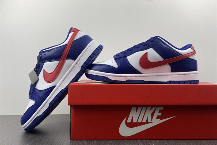 Nike Dunk Low "White and University Red " DD1503-119