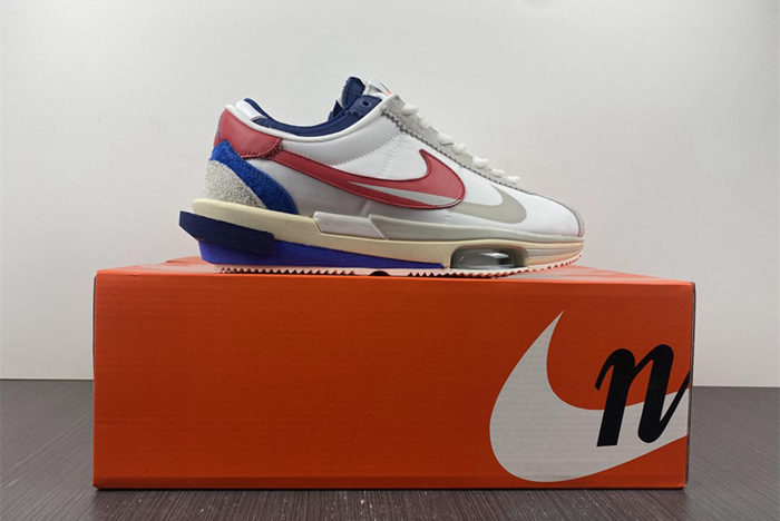 Sacai x Nk Zoom Cortez 4.0  DQ0581-100