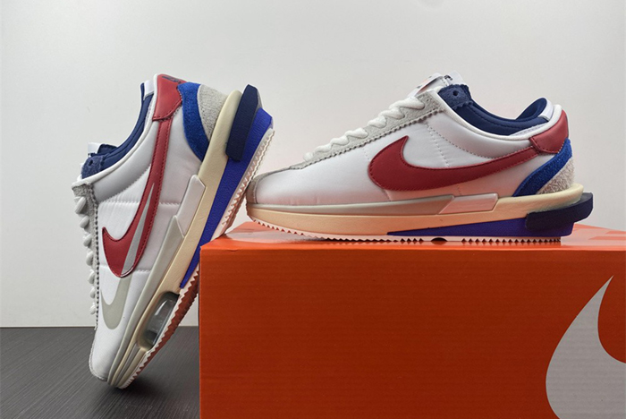 Sacai x Nk Zoom Cortez 4.0  DQ0581-100