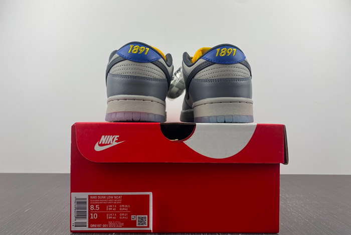 nike dunk low N0*H carolina a&t dr6187-001