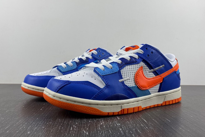 Nike Dunk Low Scrap ''Knicks'' DM0128-100