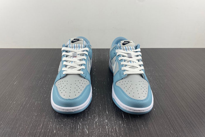 NIKE DUNK LOW RETRO  Fleece Swoosh Worn Blue FB1871-011