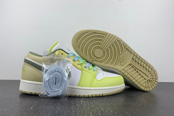 Jordan 1 Low Sail White Oil Green FD9906-131