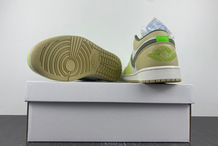 Jordan 1 Low Sail White Oil Green FD9906-131