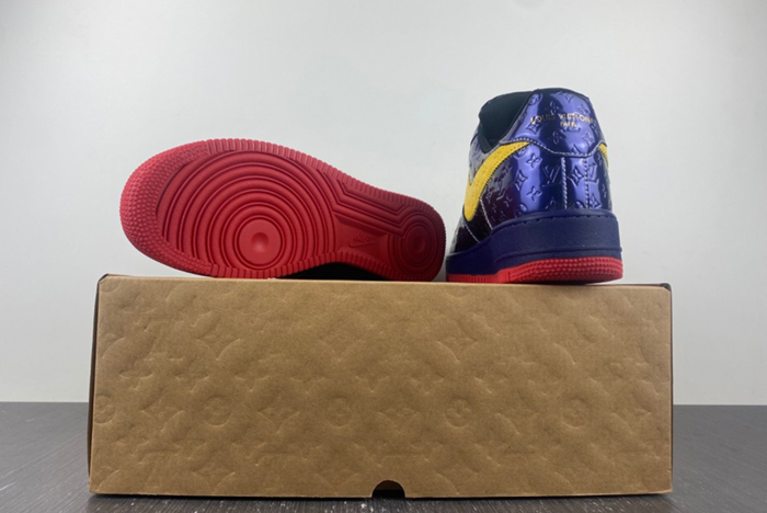 L**is v  x nike air force lv  black/blue/yellow