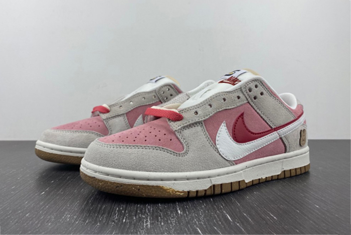 Nike SB Dunk Low SE 85 Double Swoosh Sail Red Pink DO9457-117