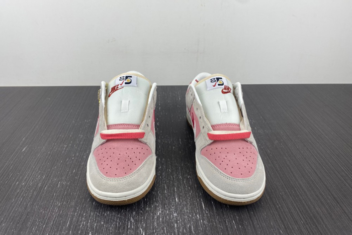Nike SB Dunk Low SE 85 Double Swoosh Sail Red Pink DO9457-117