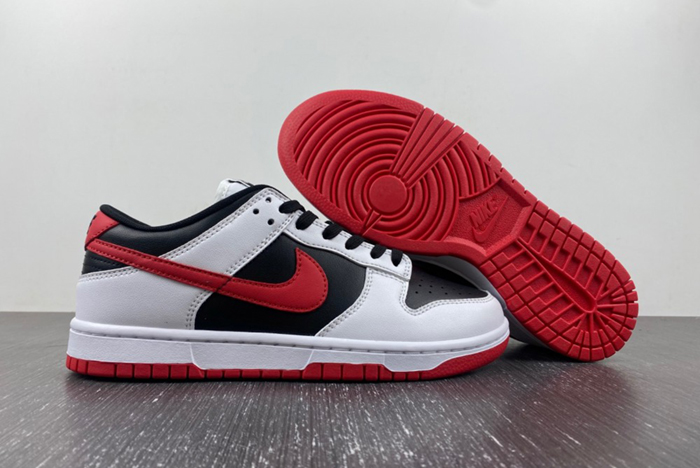 Nike Dunk Low Retro White Black University Red FD9762-061