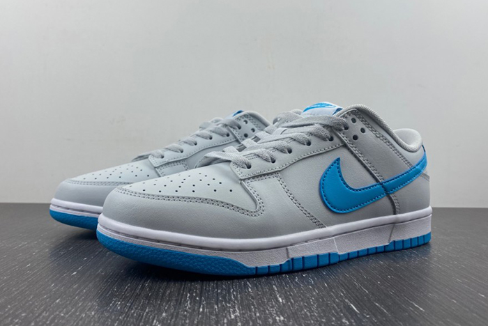 Nike Dunk Low Retro Pure Platinum Blue Lightning  DV0831-001
