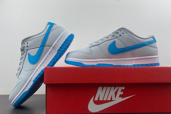 Nike Dunk Low Retro Pure Platinum Blue Lightning  DV0831-001