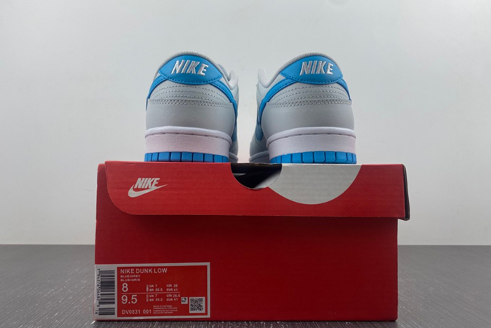 Nike Dunk Low Retro Pure Platinum Blue Lightning  DV0831-001