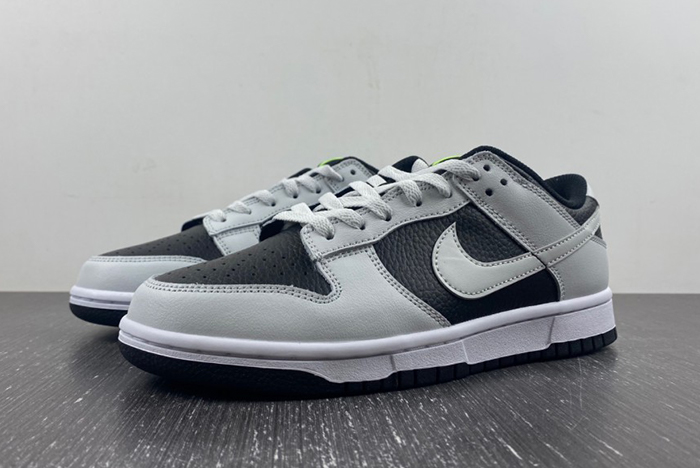 Nike Dunk Low Grey Panda Volt - FD9756-001