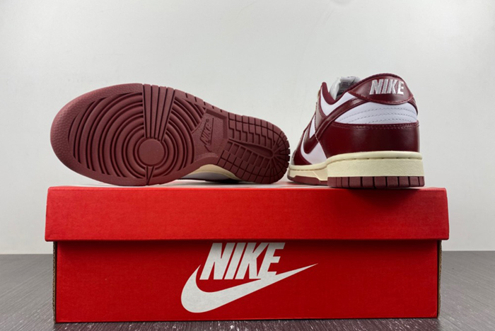 Nike Dunk Low PRM Vintage Team Red (Women