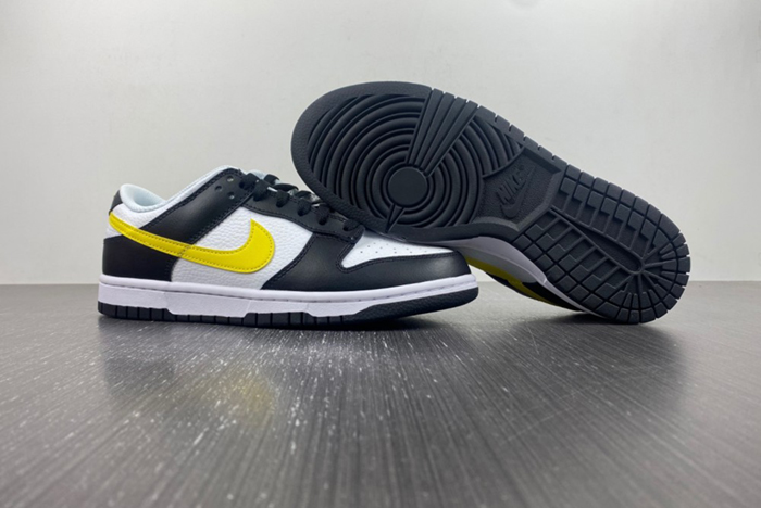 Nike Dunk Low Black Yellow White FQ2431-001