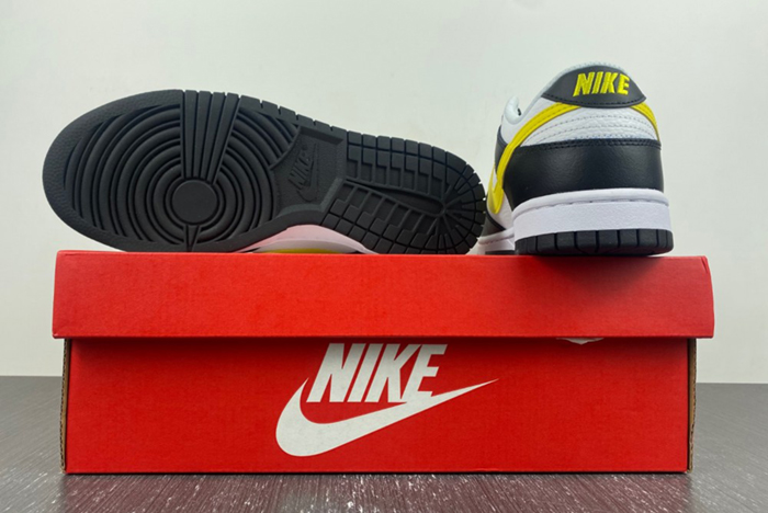 Nike Dunk Low Black Yellow White FQ2431-001