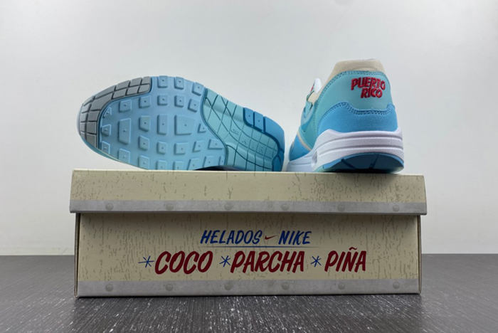 Nike Air Max 1 Puerto Rico Blue Gale Men