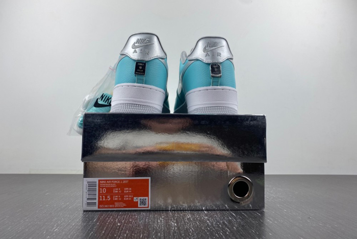 T*f*ny & co. x nike air force 1 low  silver dz1382-003