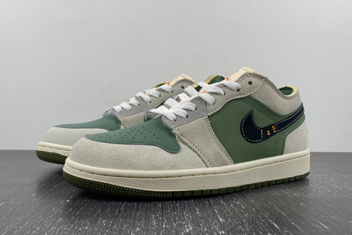 Air Jordan 1 Low Craft SE Sky J Light Olive FD6819-300