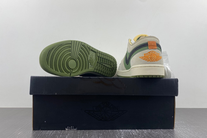 Air Jordan 1 Low Craft SE Sky J Light Olive FD6819-300