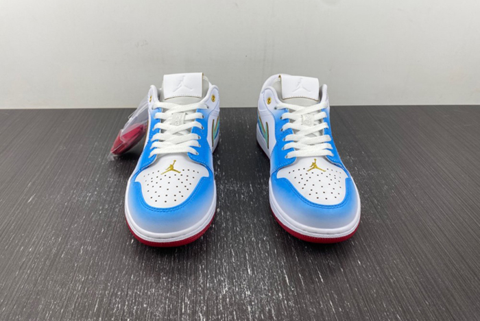 Air Jordan 1 Low GS White University Blue FN8895-141