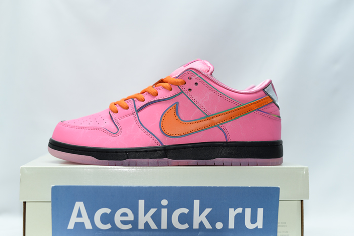 The Powerpuff Girls Nike SB Dunk Low Blossom FD2631-600