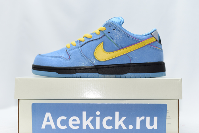 The Powerpuff Girls x Nike SB Dunk Low Bubbles FZ8320-400