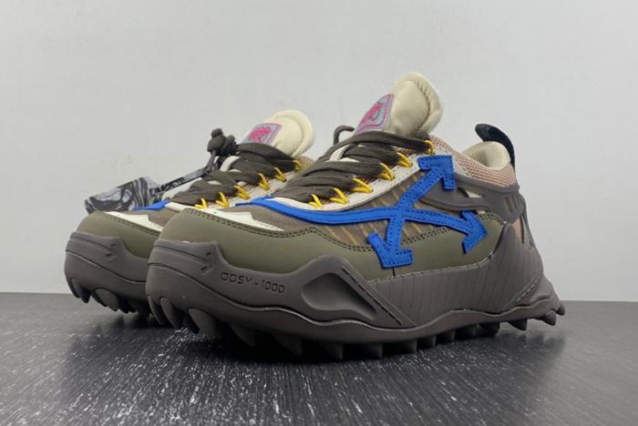 Off-White™ ODSY-1000 SNEAKERS GREY AND BLUE