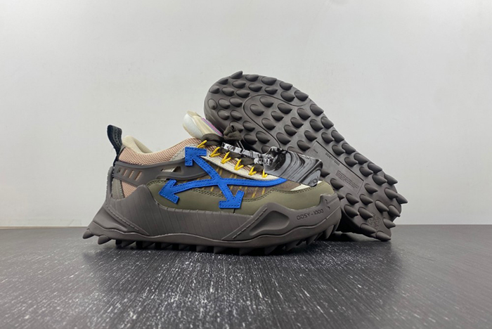 Off-White™ ODSY-1000 SNEAKERS GREY AND BLUE