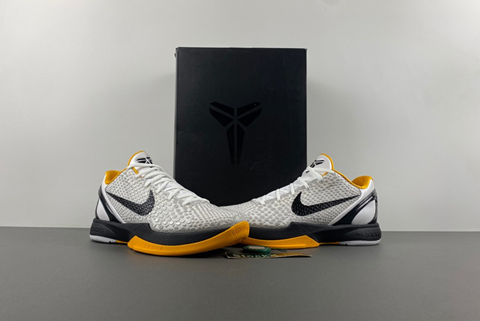 Kobe 6 Protro Playoff Pack White Del Sol Men