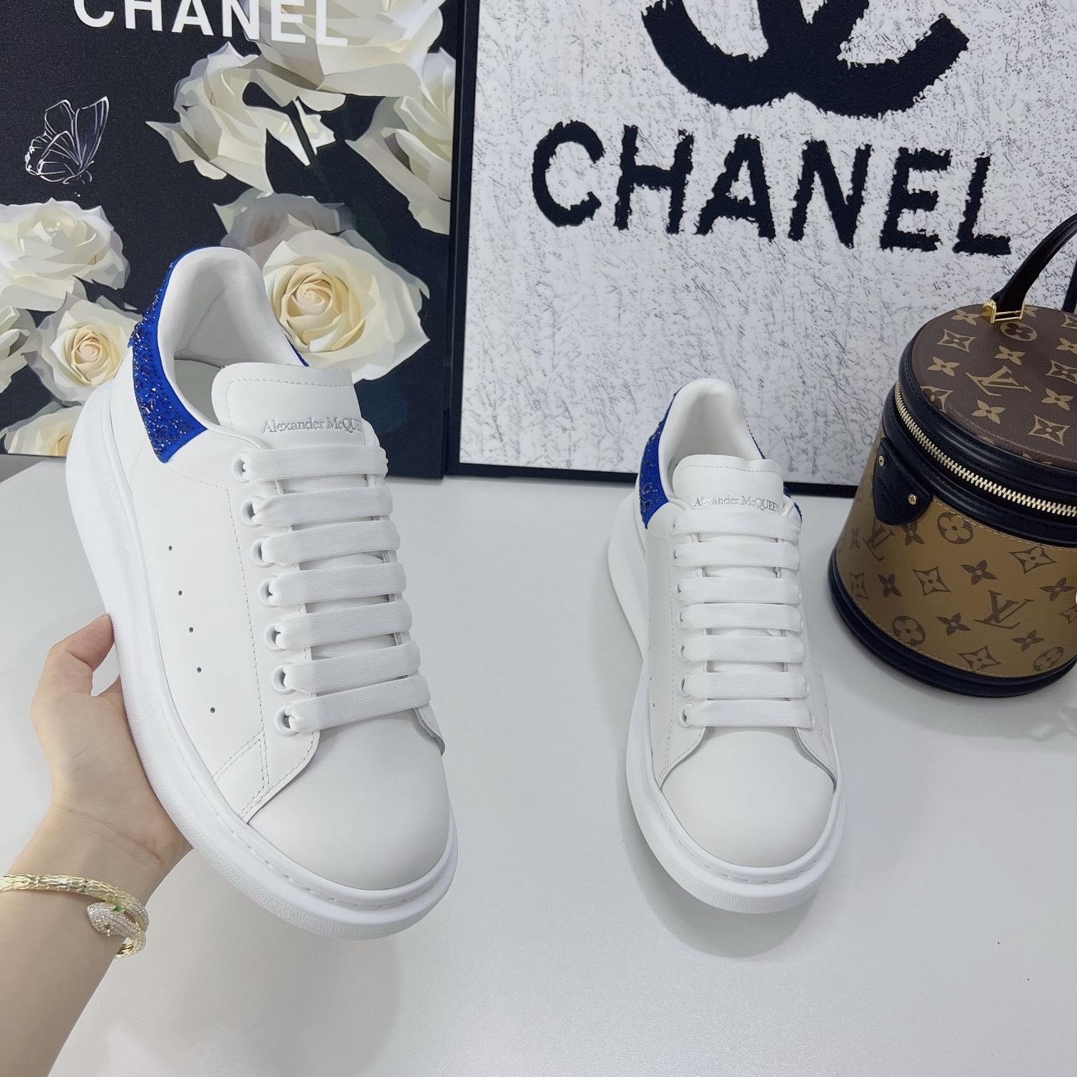Alexander McQueen BLUE Diamond