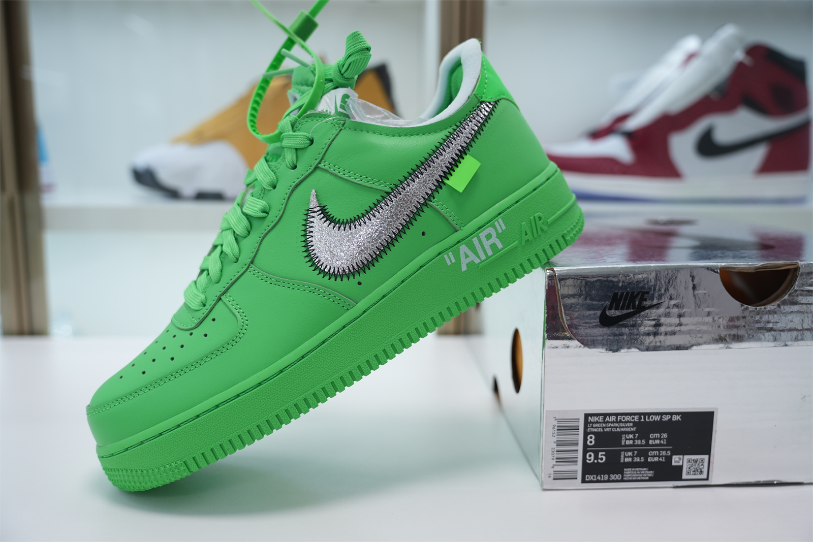 Off-White  x Nike Air force 1 Low Green DX1419-300