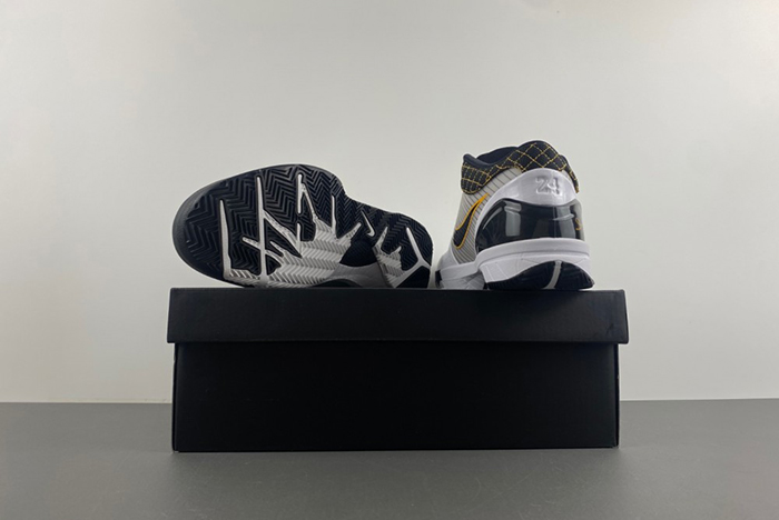 Nike Kobe 4 Protro White Black Del Sol Men