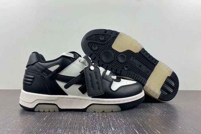 OFF-WHITE Out Of Office BLACK WHITE