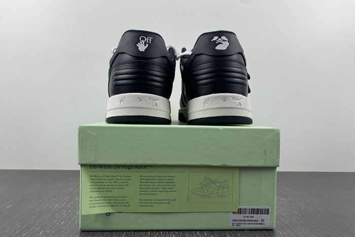 OFF-WHITE Out Of Office BLACK WHITE