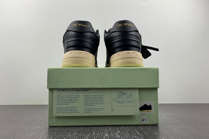 OFF-WHITE Out Of Office RUBBER BLACK