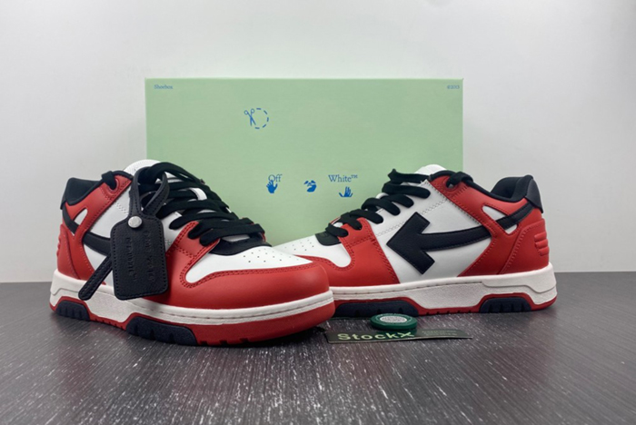OFF-WHITE Out Of Office BLACK RED