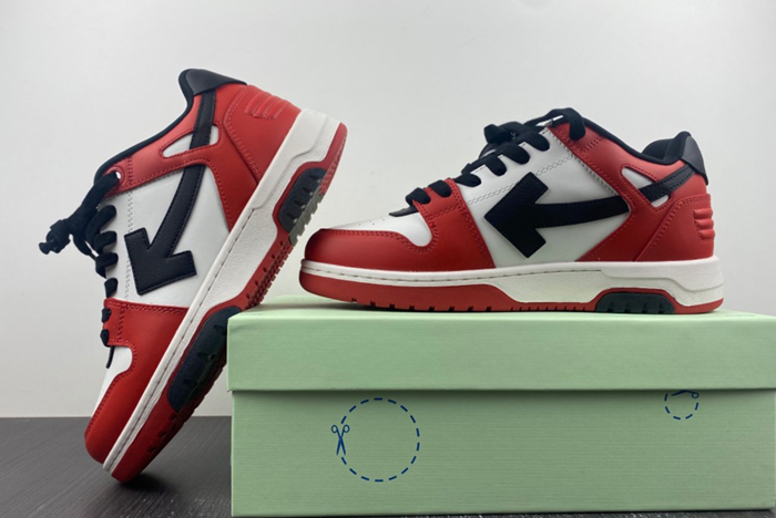 OFF-WHITE Out Of Office BLACK RED