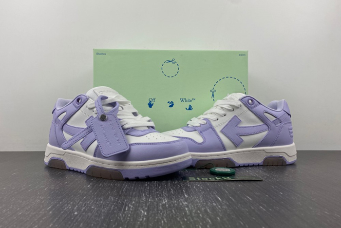 OFF-WHITE Out Of Office WHITE PURPLE
